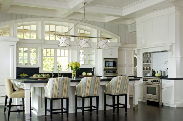 Light-filled Kitchen with Vaulted Ceilings