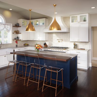 Classic Cottage Kitchen with Inventive Storage Solutions